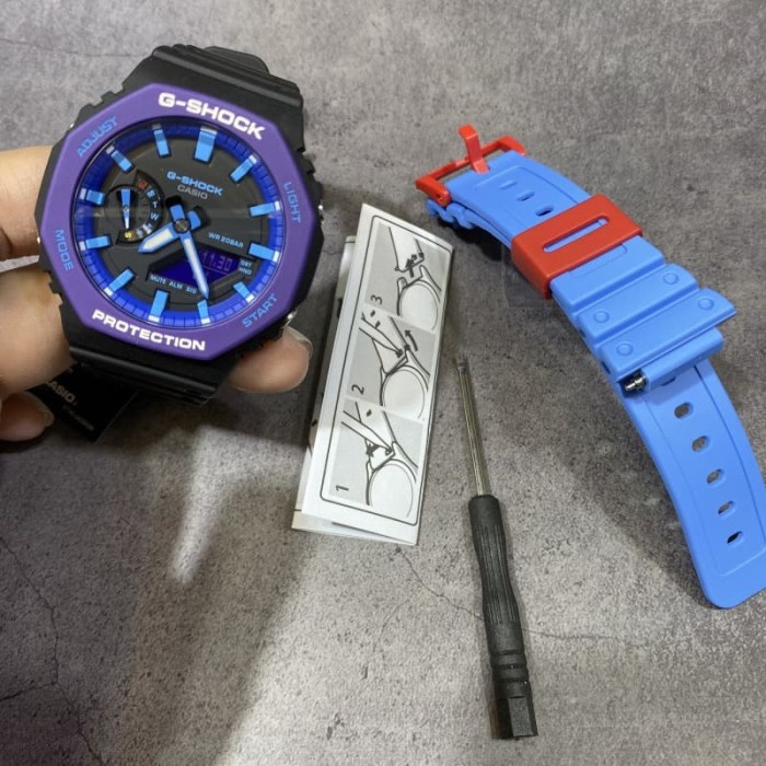 ✅Ori G-Shock Ga-2100Ths-1Adr Ga2100Ths-1A Bisa Gojek