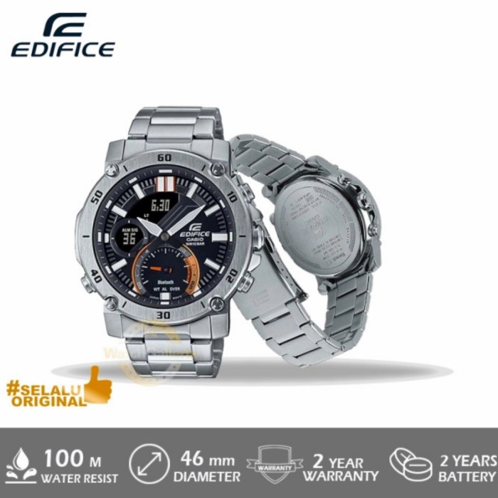 ✅Ori Jam Tangan Pria Casio Edifice Ecb 20D 1Adf Berkualitas