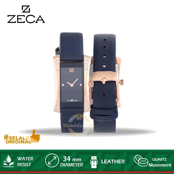 ✅New Ori Jam Tangan Wanita Zeca 149Ld.Lbe.P.Rg3 Original Murah Limited