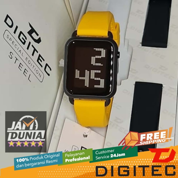 ✅New Digitec Original Dgs-6090T Yl Dgs6090 Digitec 6090 Jam Tangan Wanita Terbaru