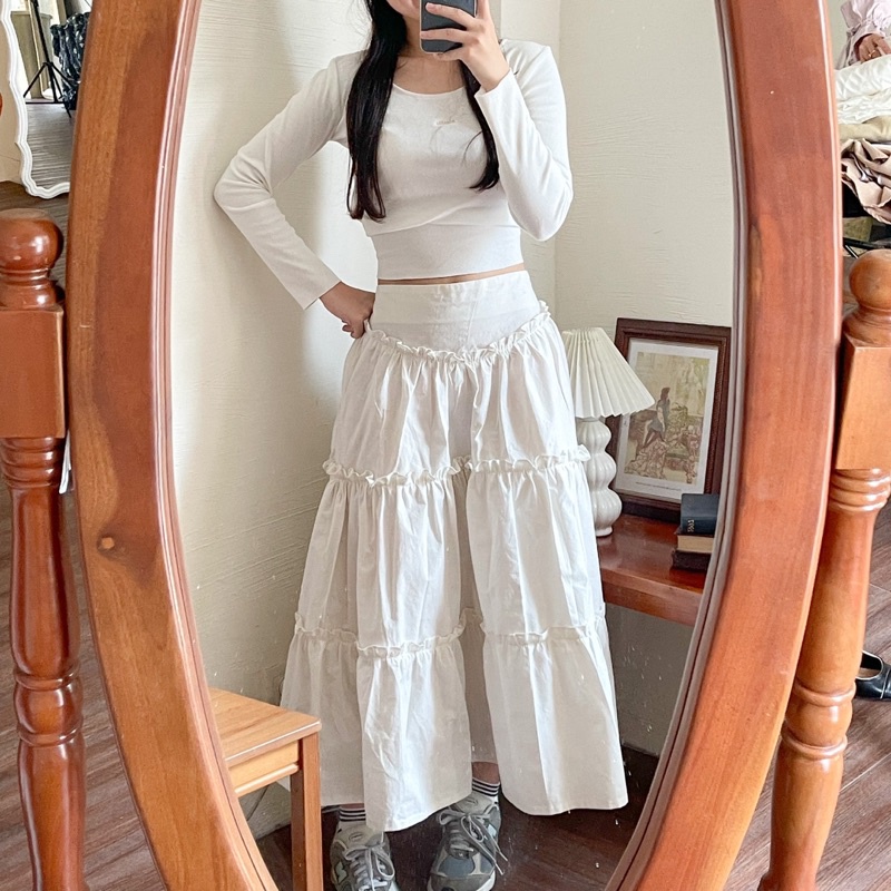 [NEW COLLECTIONS] BEST SELLER Ninette - Kuma Tiered Skirt