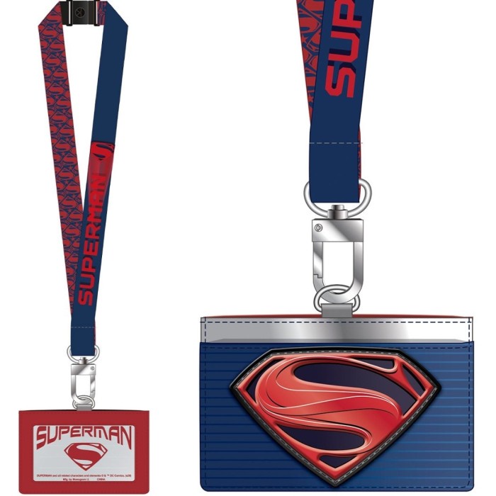 

Superman Deluxe Lanyard With Card Holder Promo Terbaru