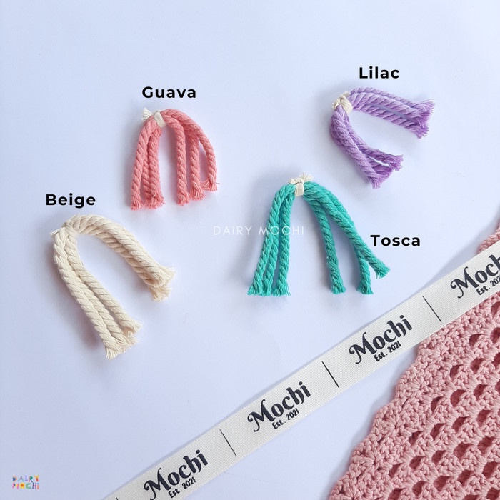 Promo Macrame Bottle Holder / Bottle Strap / Corkcicle (One Color + Stopper)