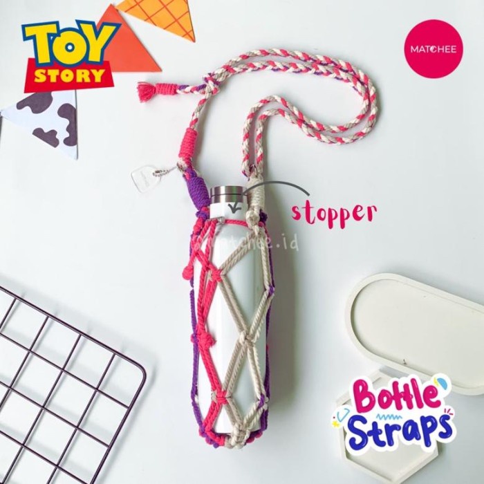 Promo Toy Story Macrame Bottle Straps Tumbler Holder Corkcicle Strap