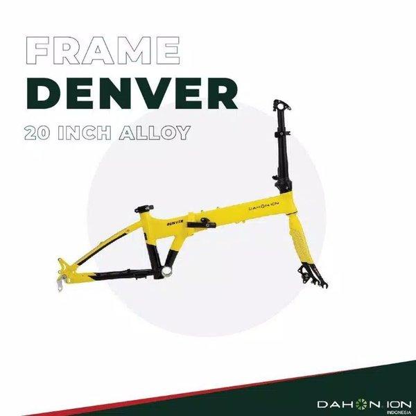 Frame sepeda lipat dahon denver 20 inch