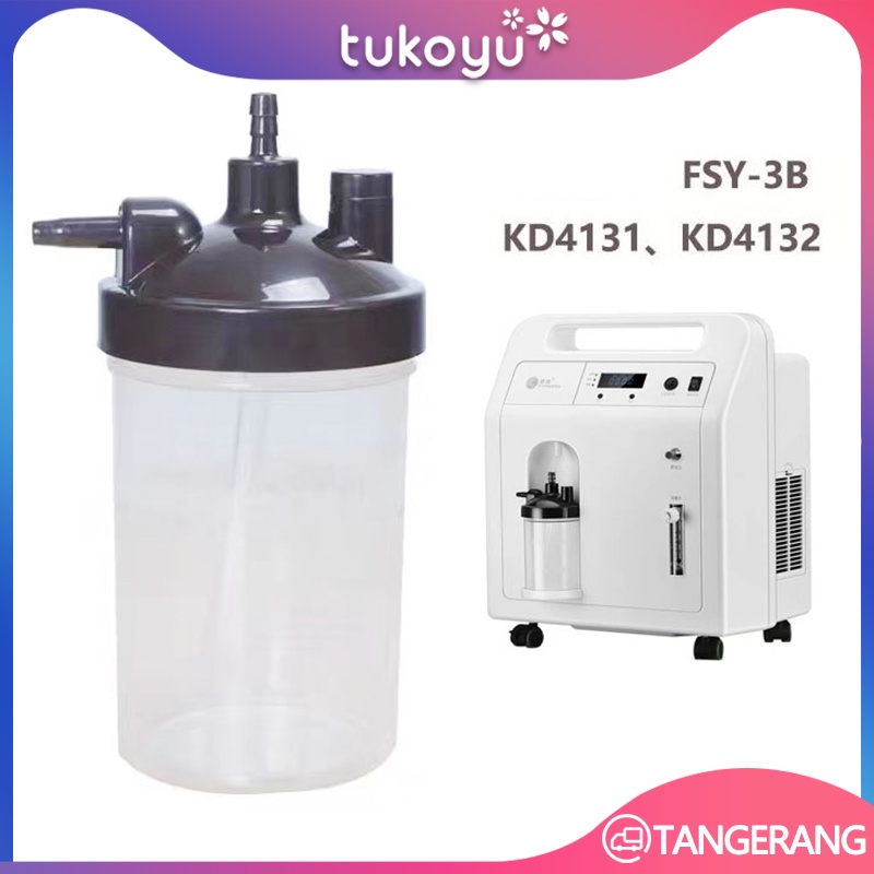 Botol Humidifier Oksigen/Bottle Humidifier Tabung Air Oksigen Konsentrator