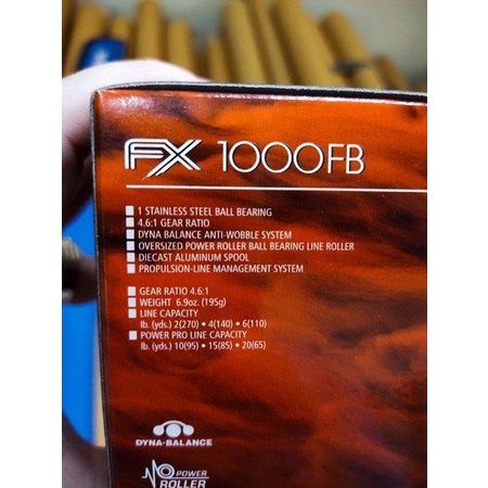 reel shimano fx 1000 fb reel bonus topi