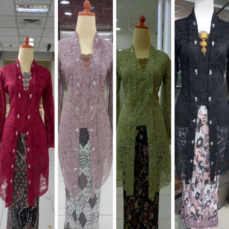 Kebaya Kutu Baru Modern / Kutu Baru Tunik / Kebaya Tunik / Kebaya Brukat