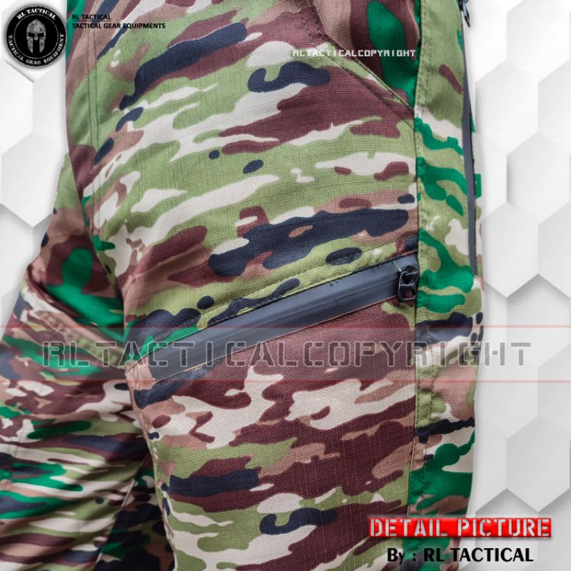 [PREMIUM] BEST PRODUCT Celana Loreng NKRI Titans RL Tactical - Long Pants KASAD Loreng Terbaru Model
