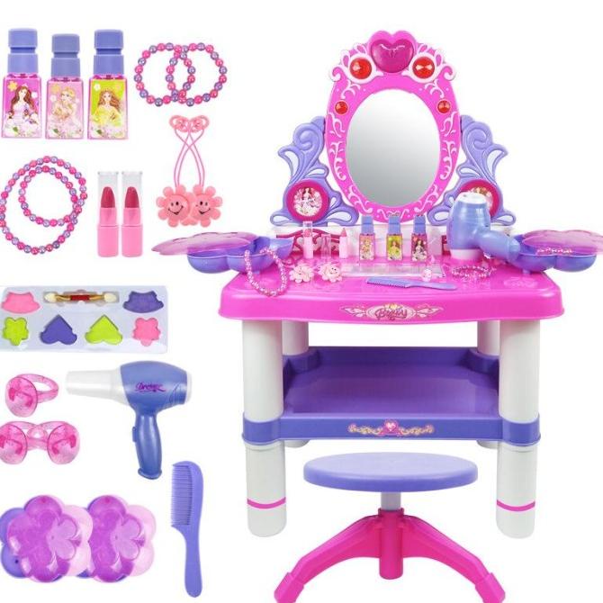 Mainan Meja Rias Anak - Meja Make up Mainan Anak Perempuan