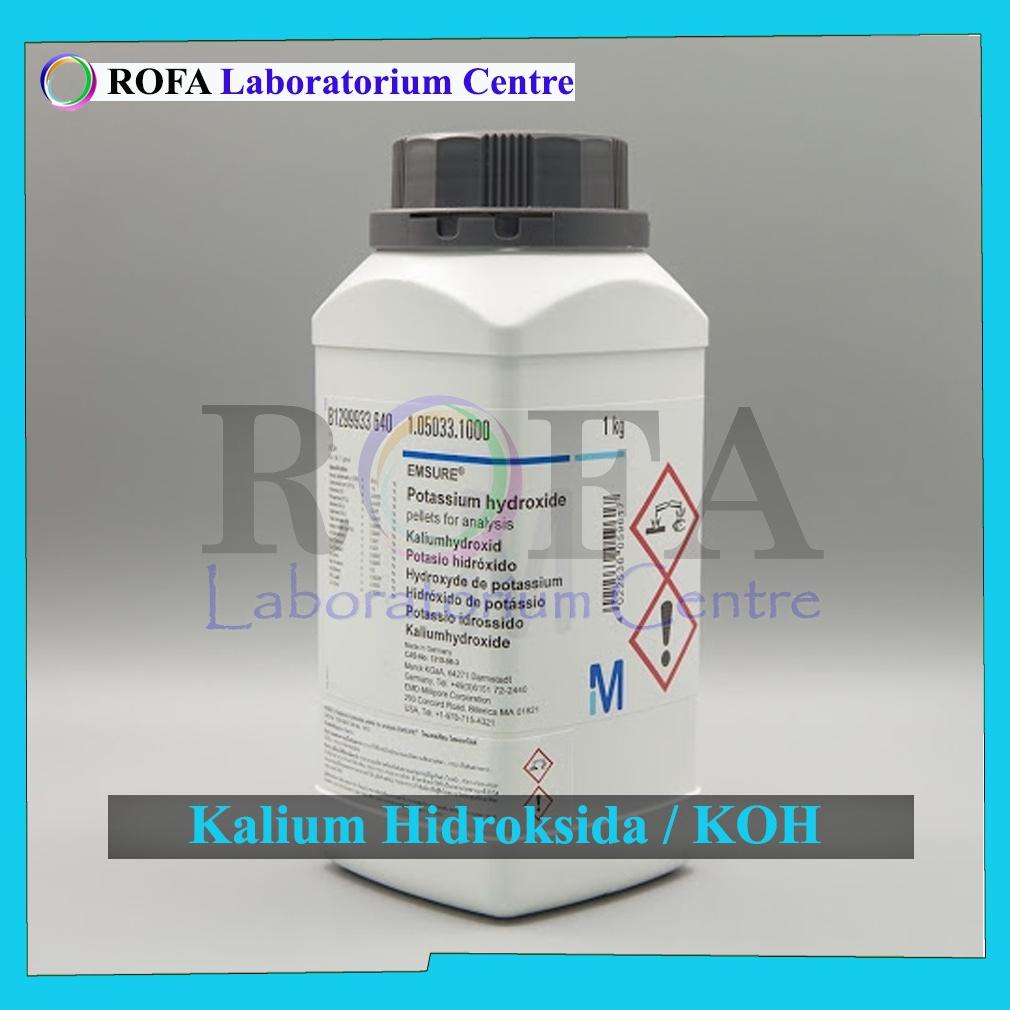 Terbaik Kalium Hidroksida / Potassium Hydroxide / KOH Pro Analis 50 Gram !!