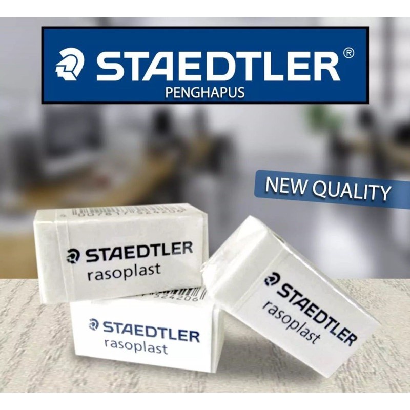

[Boon 319] Penghapus Staedtler kecil B40 - Stip Setip - Eraser Pencil (Ecer)
