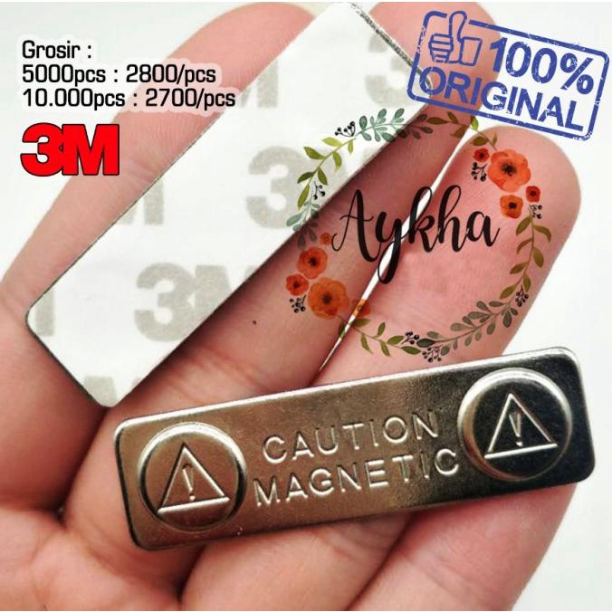 

Grosir Magnet Name Tag Bet Badge Bed Mahnet Magnit Kotak Persegi Ori Kode 715