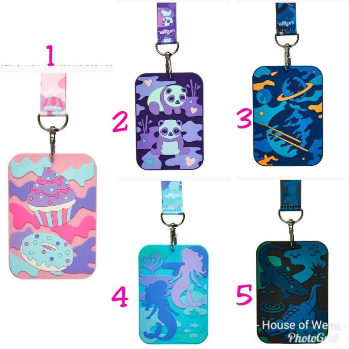 

Smiggle Now You See Me Bus Pass Lanyard - Gantungan Smiggle - Name Tag Stok Terbatas
