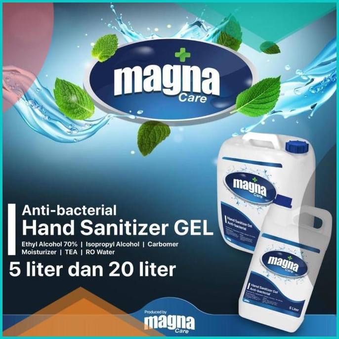 Hand Sanitizer Gel 5 Ltr 5 Liter Magna 20JVLZ3 limited stock