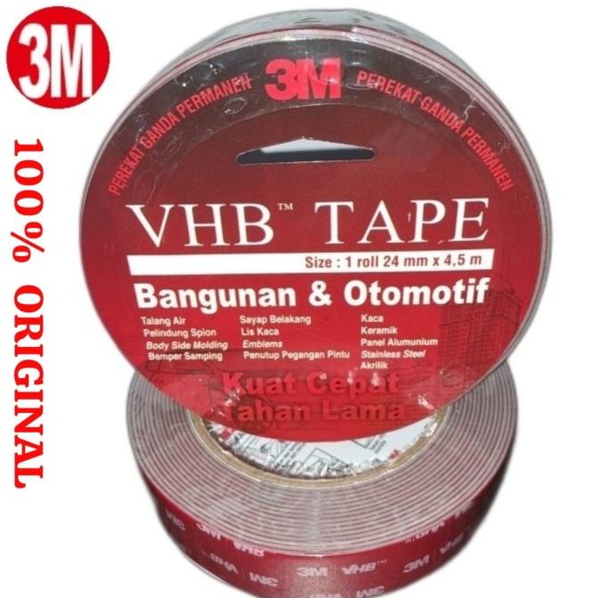 

3M Double Tape Vhb,Size:24Mm X 4,5M Kode 893