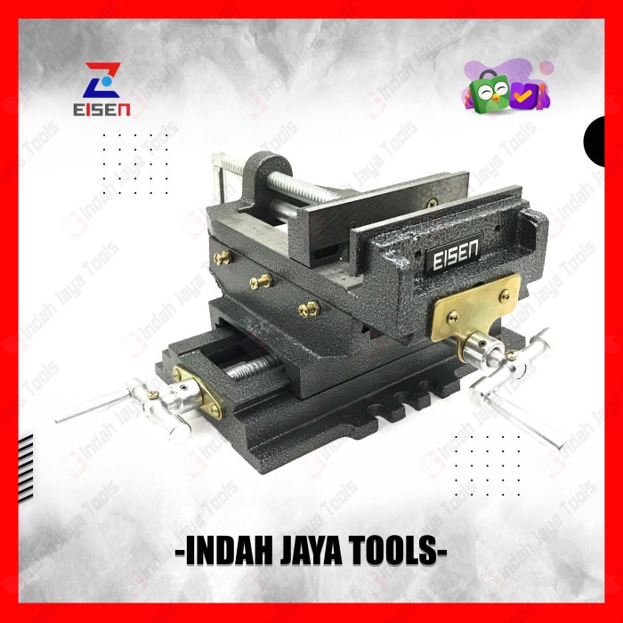 EISEN CATOK CROSS 6 INCH RAGUM - ALAT PENJEPIT MEJA DUDUK SILANG