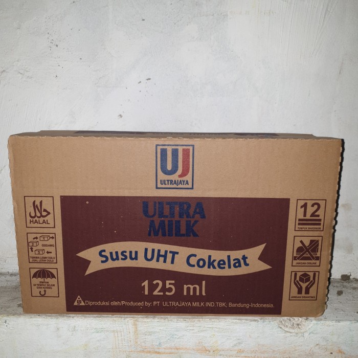 

Ultra Susu Uht 125 Ml Cokelat Isi 40