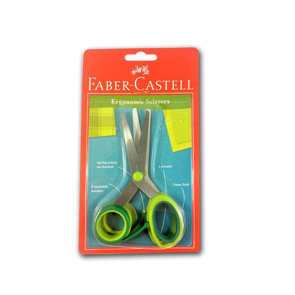 

GUNTING KERTAS FABER CASTELL 181504 ERGON SCISSOR