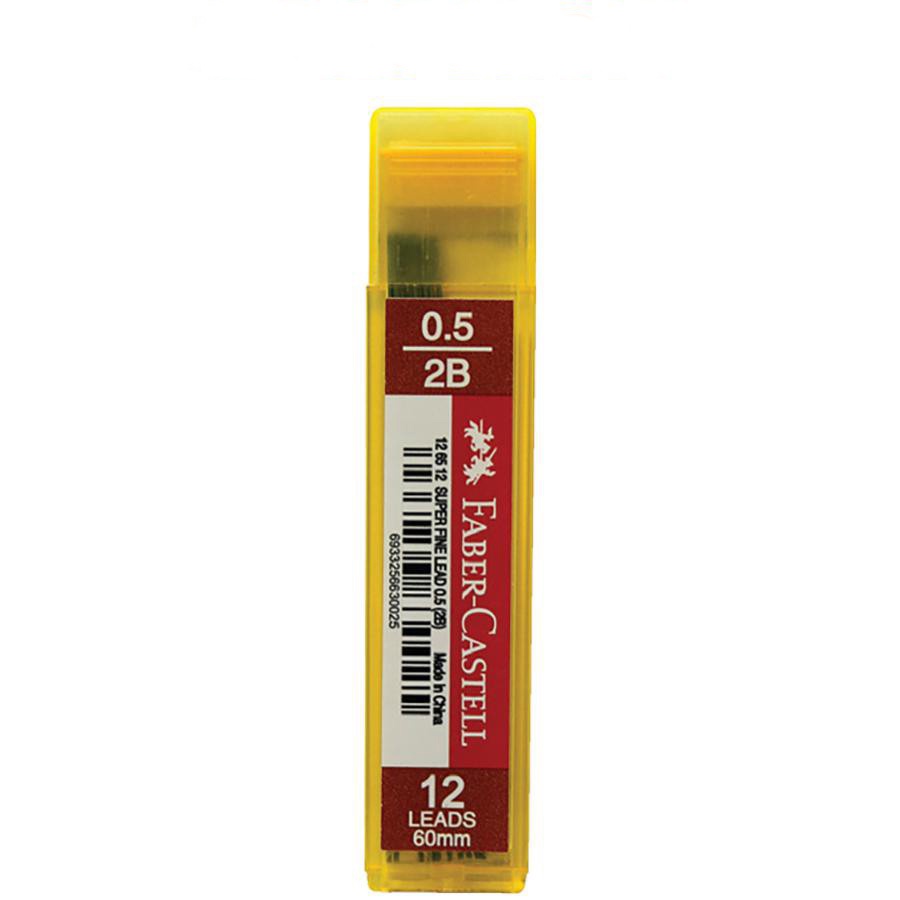 

ISI PENSIL MEKANIK FABER CASTELL 12651207 0,5MM 2B WADAH KUNING