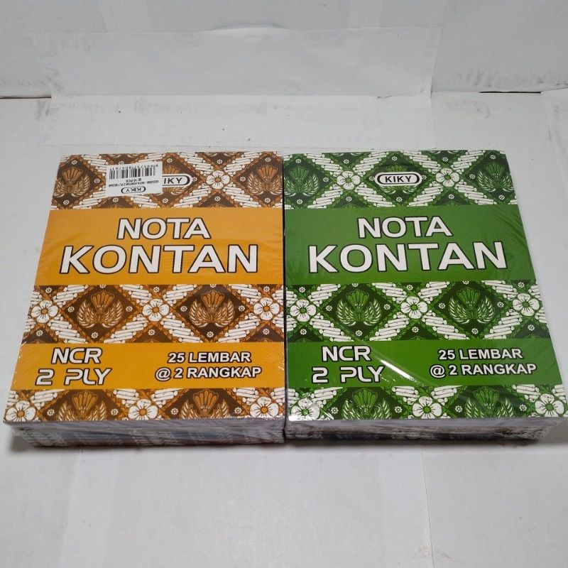 

Buku nota Kiky NCR 2 play 1 pack isi 10 buku