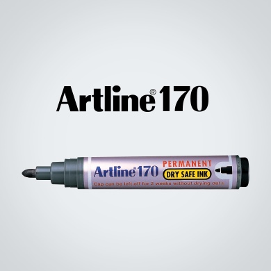 

SPIDOL ARTLINE PERMANENT MARKER EK-170 BLACK