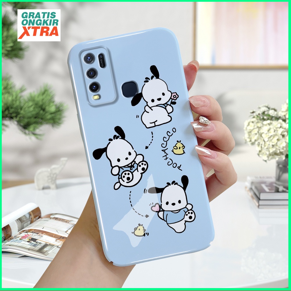 Luxury Case For VIVO Y30 Y50 Y30i 1938 Hot Ins  Pola Pochacco lucu  Advanced Kesing hp murah cassing