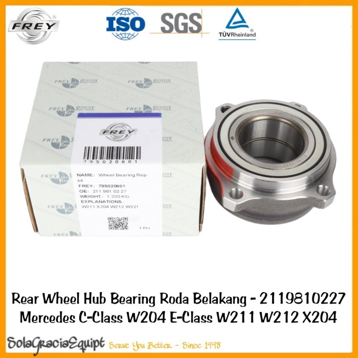 Rear Bearing Laher Roda Belakang Mercedes W204 W211 W212 - 2119810227