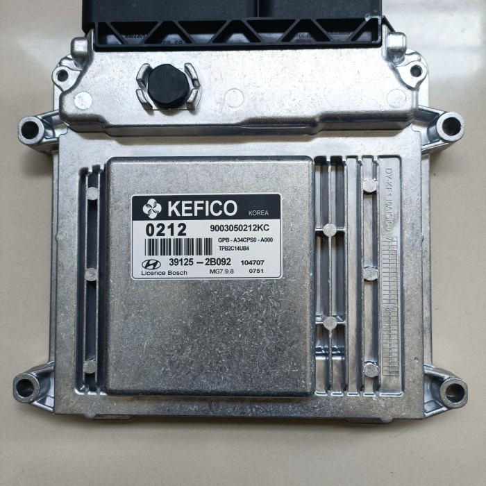 [Baru] Ecu Hyundai I20 At 39125-2B092 Kode 0212 Garansi. Terbatas