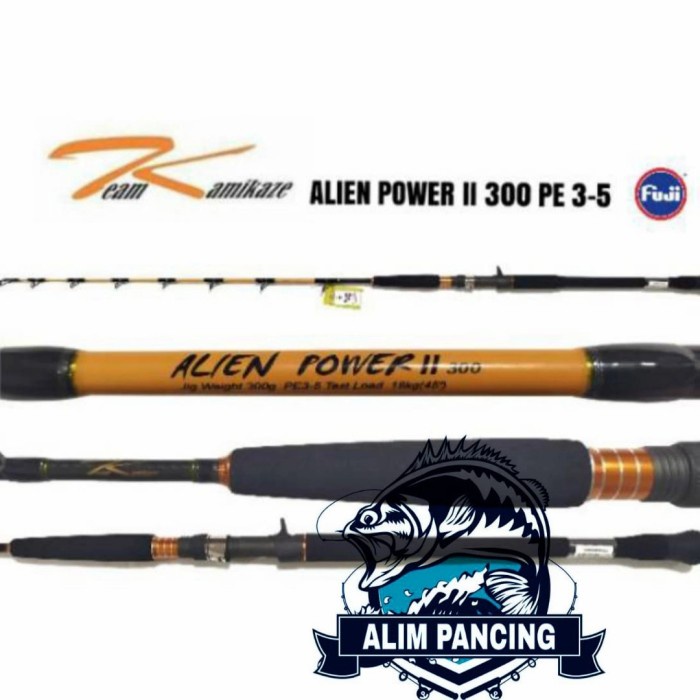 ✨Ori Joran Team Kamikaze Alien Power Ii 300 Fuji Terbatas