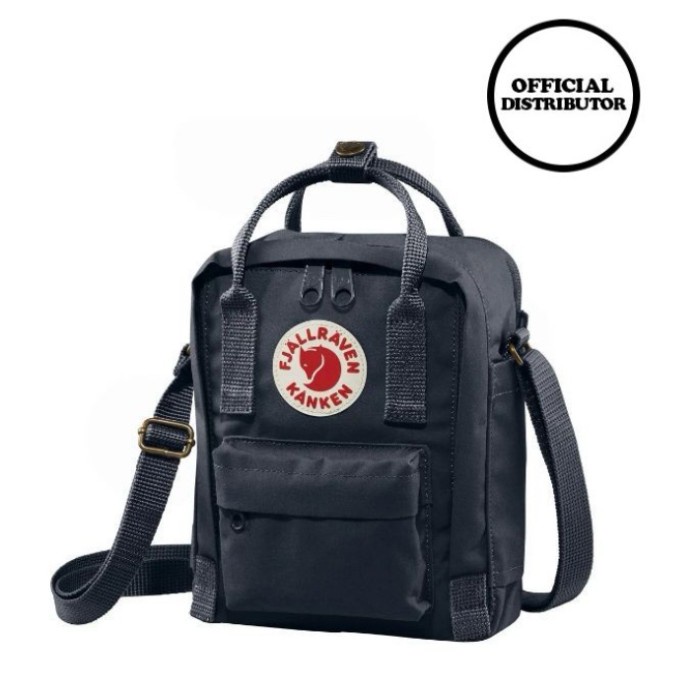 ✨Ori Fjallraven Kanken Sling Bag Tas Selempang Original - Navy Berkualitas