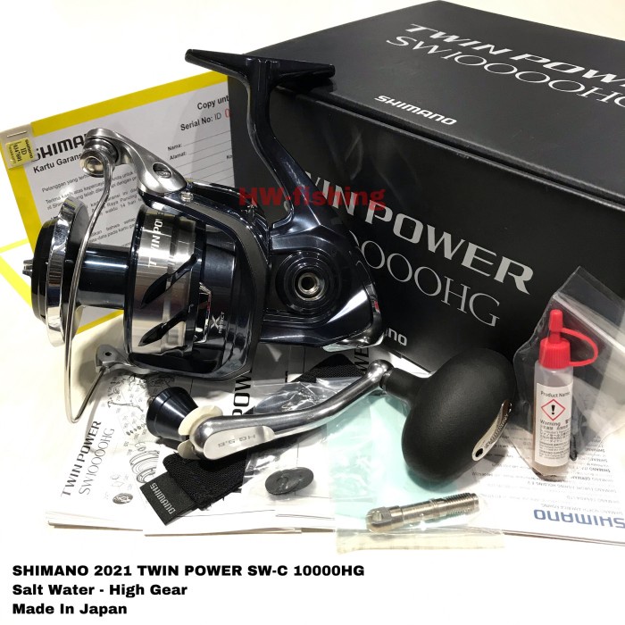 ✨Ori Shimano 2021 Twin Power Sw 10000Hg-C - Garansi Resmi Shimano Limited