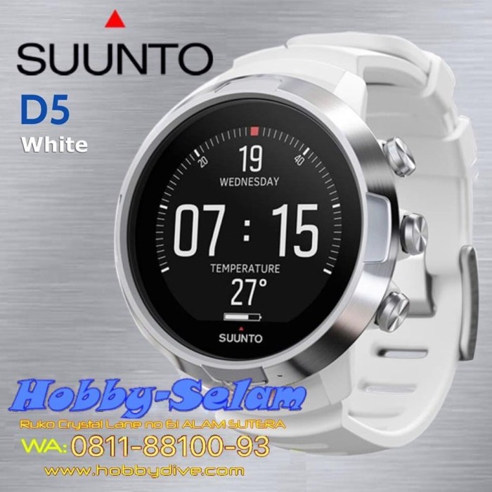 ✨New Ori Suunto D5 Dive Computer White Scuba Diving Berkualitas