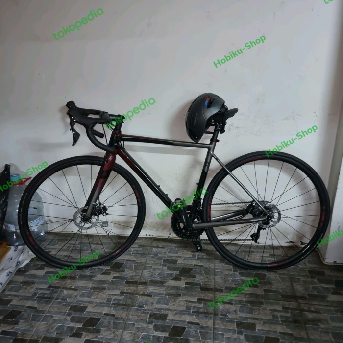 ✨New Ori Sepeda Roadbike Stratos S5 Disc Brake 2021 Diskon