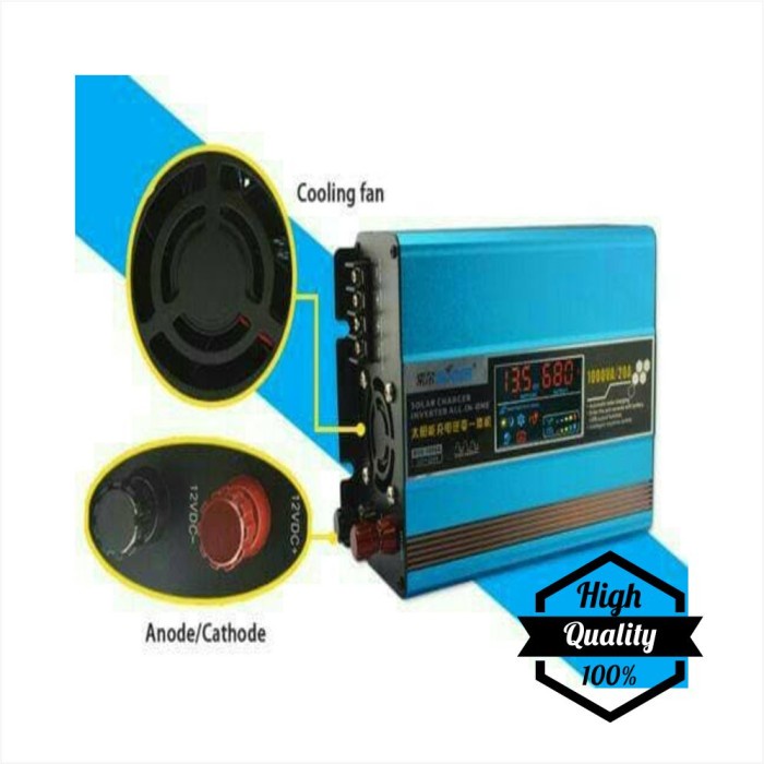 ✅Termurah Grosir Suoer Power Inverter 1000Watt  Solar Controller Charger Limited