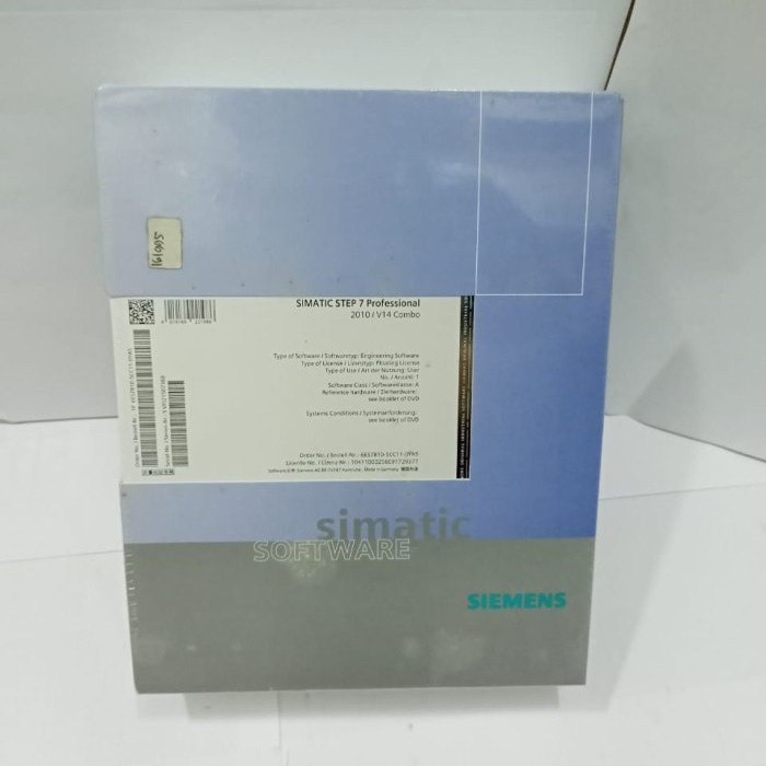 ✅Ready Plc Simatic S7 Software Siemens 6Es7810-5Cc11-0Ya5 6Es7810 5Cc11 0Ya5 Bisa Sameday