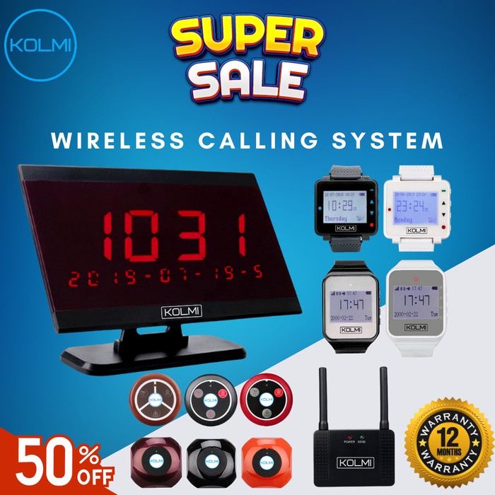 Guid Wireless Calling System Restaurant Pagers Portable