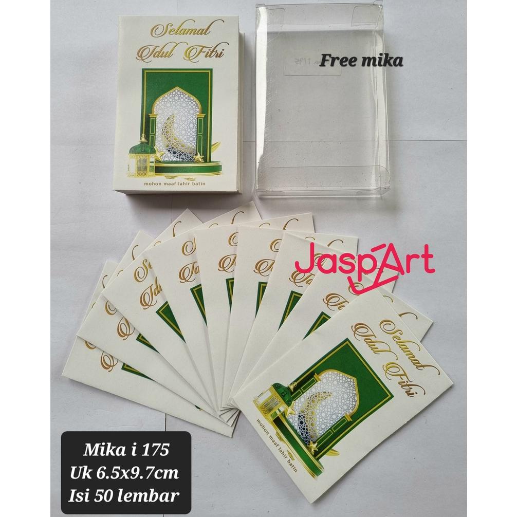

Amplop / Angpao Lebaran Hari Raya Idul Fitri Mika Isi 50 Lembar Murah Meriah Ready Mika I175