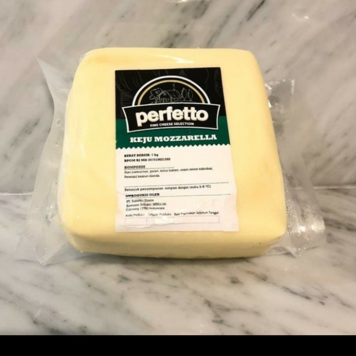 

Terbaru Keju Mozarella Perfetto 1Kg / Mozarella Cheese Perfetto 1Kg Promo Terlaris