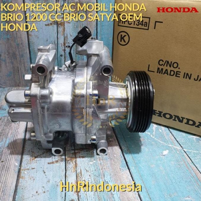 Kompresor Compresor Ac Mobil Honda Brio 1200 Cc Brio Satya