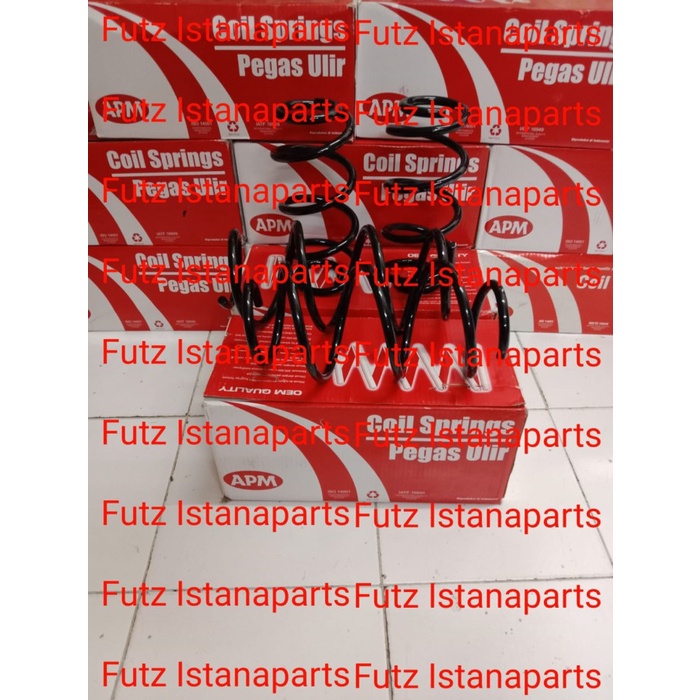PAKET PER KEONG / COILSPRING APM JAZZ GD3 DEPAN BELAKANG 2003-2007 SET
