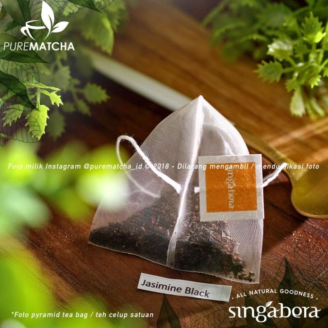 

Singabera Tea - Jasmine Black Tea 1Teabag Sample Teh Hitam Melati Cafe Kode 1012