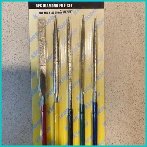 

Kikir Diamond File Set 14 cm 5 Pcs Merk Kleber Intan Permata 20JVLZ3