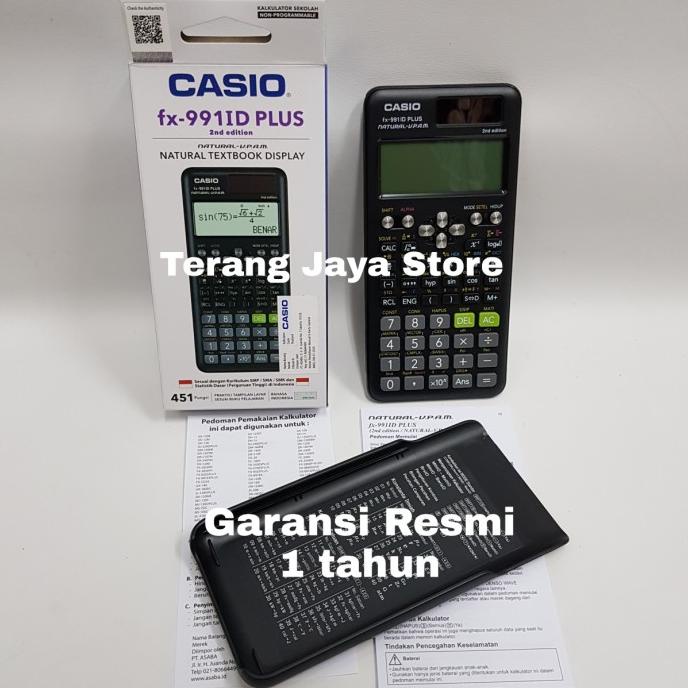 

Kalkulator Scientific Casio FX-991 ID PLUS Casio FX-991ID PLUS