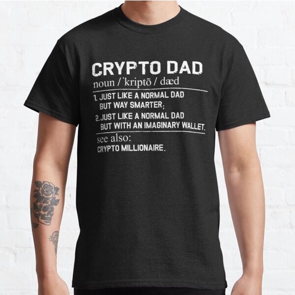 Baju Kaos The crypto dad jokes definition
