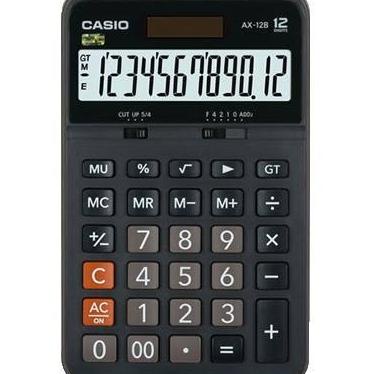 

Casio AX 12 S - Calculator Desktop Kalkulator Meja Kantor Office AX-12