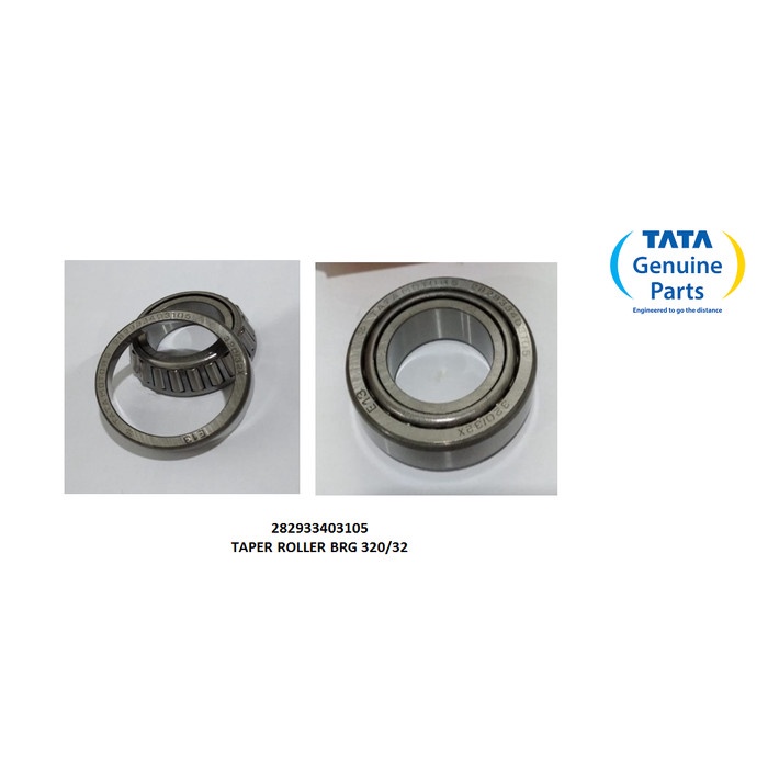 Tata Motors Ace Ex2 Taper Roller Brg 320/32 282933403105 [Kode Aa001Kode Aa002Kode Aa003Kode