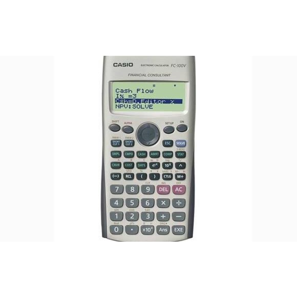 

Casio FC 100V - Financial Calculator