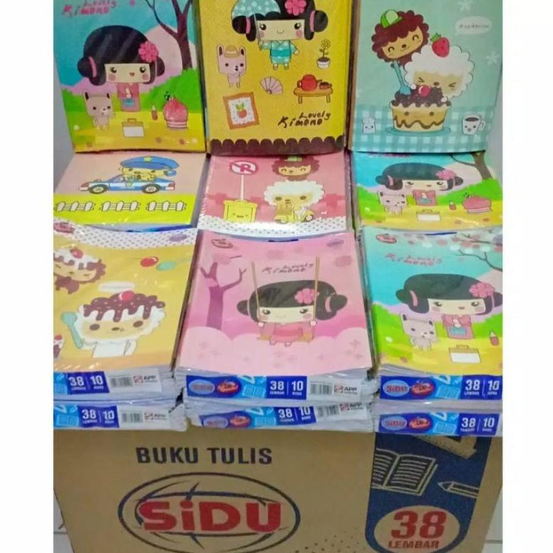 

Terbaru! BUKU TULIS SIDU 38 LEMBAR PACK ISI 10PCS / BUKU TULIS SIDU ISI 38 ,,