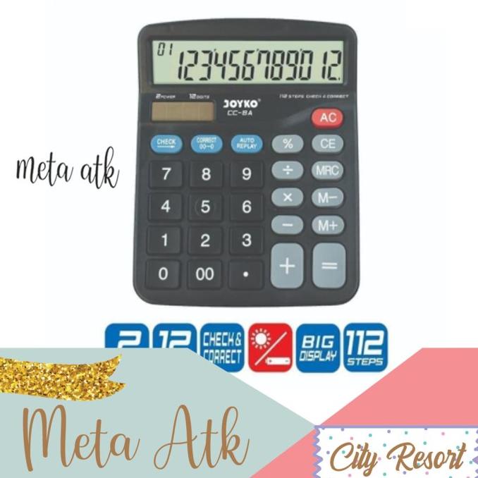 

Calculator / Kalkulator Joyko CC-8A / 12 Digits / Check Correct